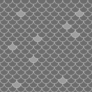 Fish Scales Seamless Pattern Stock Illustration