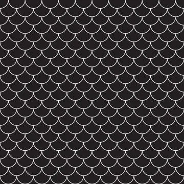 Fish Scales Seamless Pattern Stock-Illustration