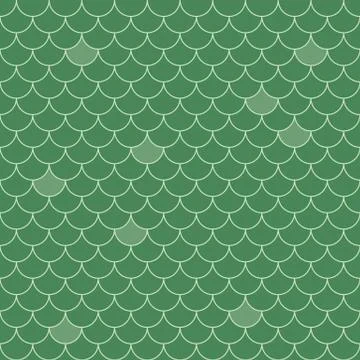 Fish Scales Seamless Pattern Stock Illustration