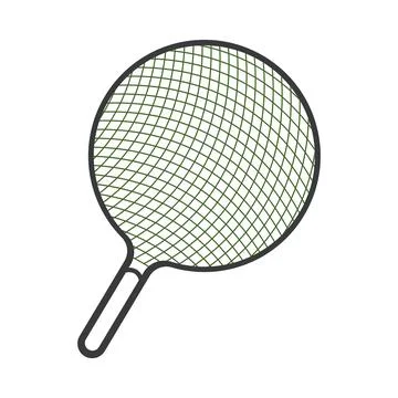 Fish scoop icon Stock Illustration