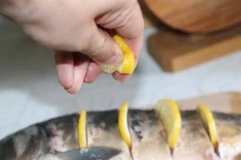 Fish seafood Stock Photos