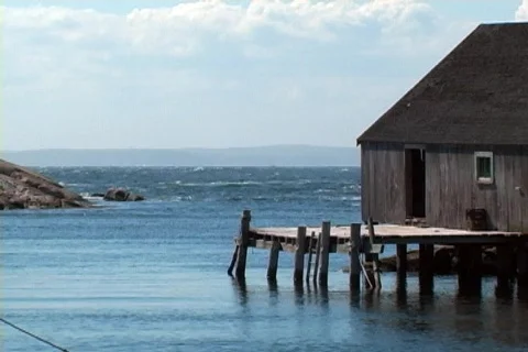 Fish Shack Stock Footage 137104