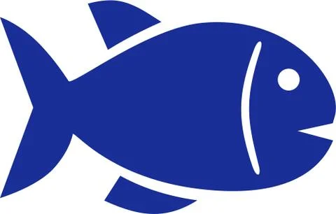 Fish simple 2013 Stock Illustration