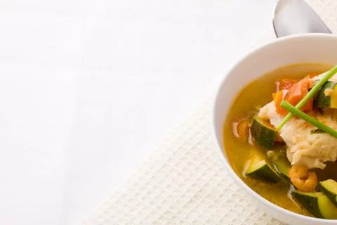 Fish soup Stock Photos