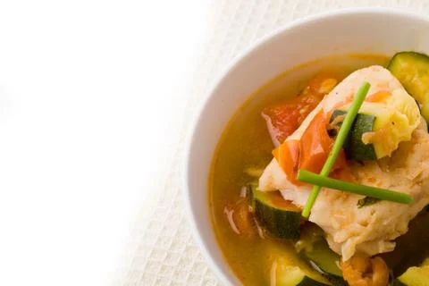 Fish soup Stock Photos