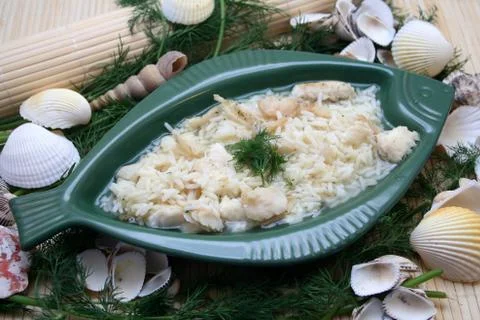 Fish soup Stock Photos