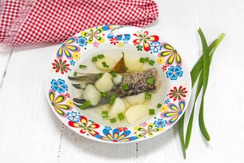 Fish soup Stock Photos