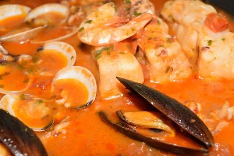 Fish soup Stock Photos