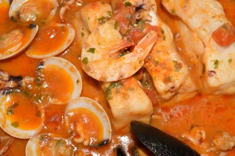 Fish soup Stock Photos
