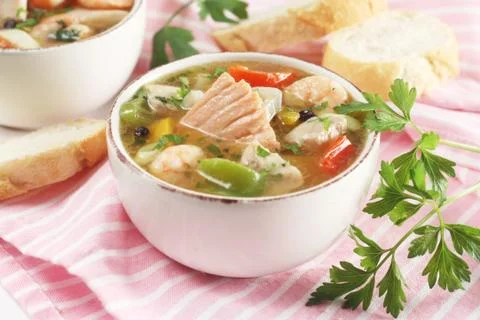 Fish Soup Stock Photos