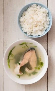 Fish soup Stock Photos