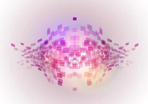 Fish squares Illustrazione stock