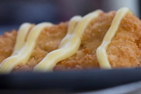 Fish steak. Stock Photos