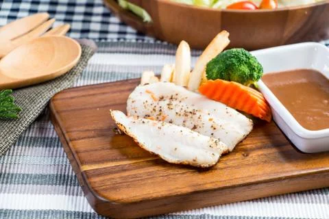 Fish Steak Stock Photos