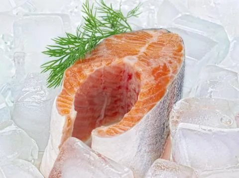 Fish steak 写真素材