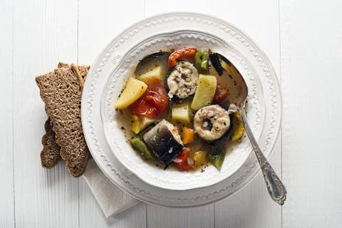 Fish stew Stock Photos
