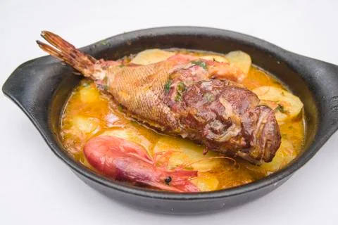 Fish stew Stock Photos