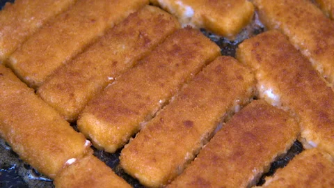 Fish sticks Stock Footage 166241663
