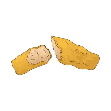Fish Sticks illustration Stock Illustration