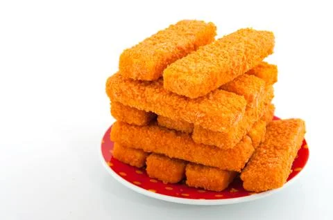 Fish sticks Foto stock