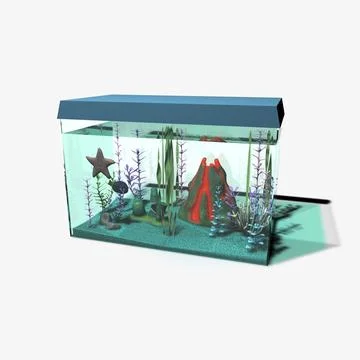 Fish Tank 3D Model