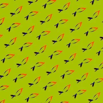 Fish Texture Stock Illustration