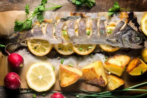 Fish time Stock Photos