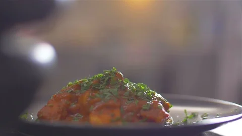 Fish in tomato sauce. Fish dish. Stock-Footage 111965622