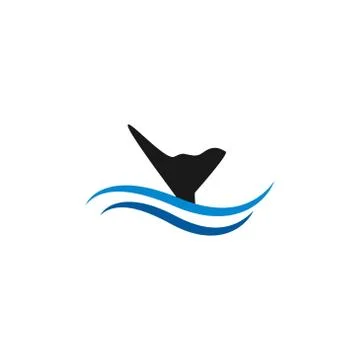 Fish vector design template illustration Illustrazione stock