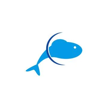 Fish vector design template illustration Stock Illustration