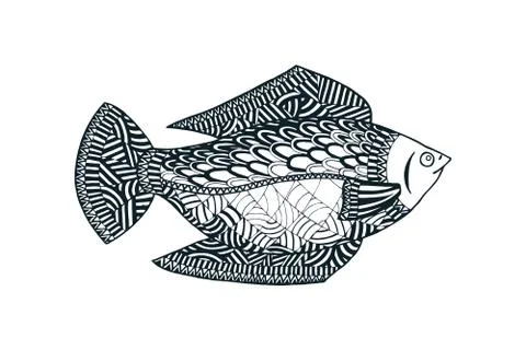 Fish vector illustration Stock Illustration