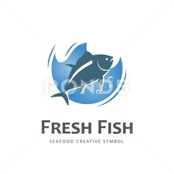 Fish vector symbol: Vector, Graphic, Illustration #71732561