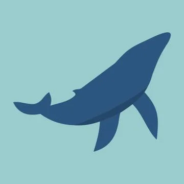 Fish whales Stock Illustration