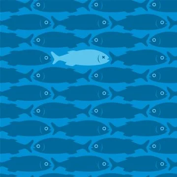 Fish_wallpaper Stock Illustration