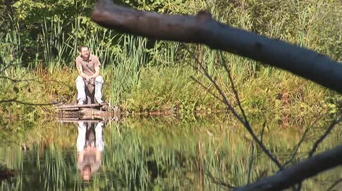 Fisher 3 Stock Footage 8911322