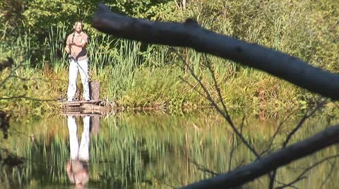 Fisher 5 Stock Footage 8911319