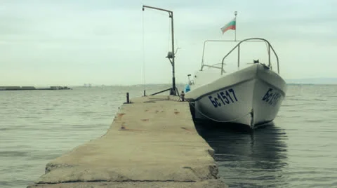 Fisher Boat 02 Stock Footage 25928529