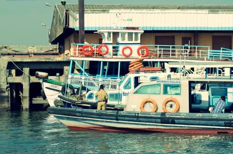 Fisher boat Stock Photos