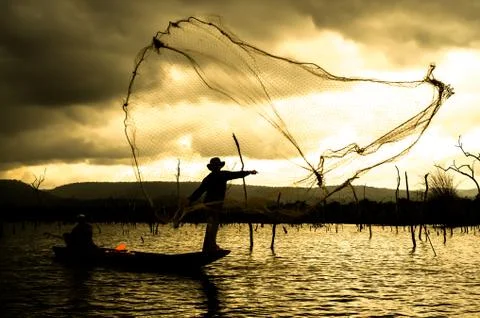 Fisher man Stock Photos