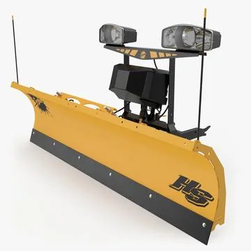 Fisher Storm Guard SnowPlow 3D Model