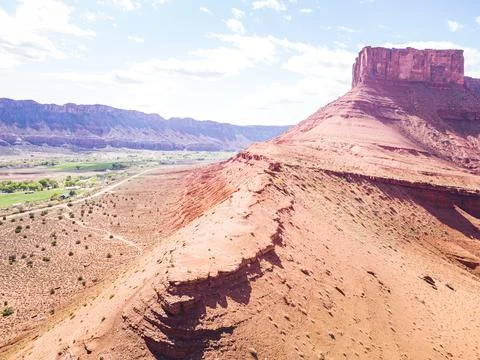 Fisher Tower of Moab, Utah Stock-Fotos