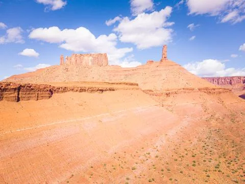 Fisher Tower of Moab, Utah Stock Photos