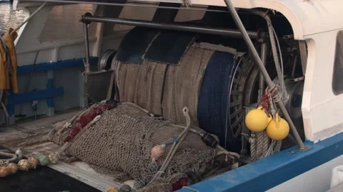 Fisherboat Mallorca Stock Footage 136234366