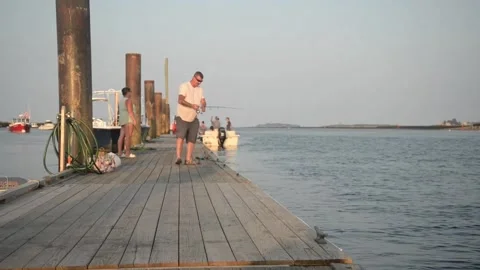 Fisherman 1 Stock Footage 159092388