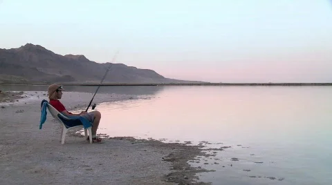 The fisherman 2 Stock Footage 532308