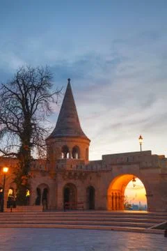 Fisherman bastion in Budapest, Hungary Stock Photos