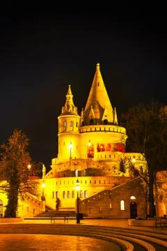 Fisherman bastion in Budapest, Hungary Stock Photos
