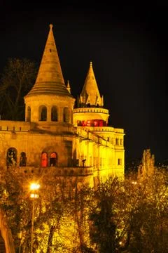 Fisherman bastion in Budapest, Hungary Stock Photos