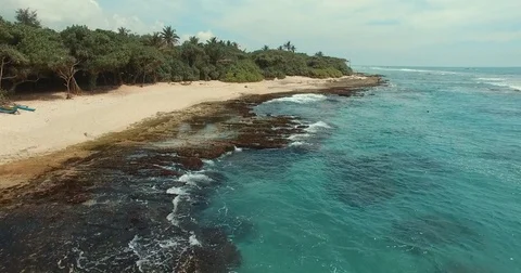 Fisherman on the beach Video stock 73218067