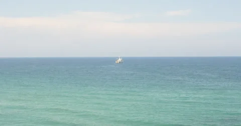 Fisherman Boat Video stock 68715111